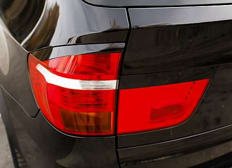 Backlight Eyelids for BMW X5 E70 2007-2013 ABS Gloss