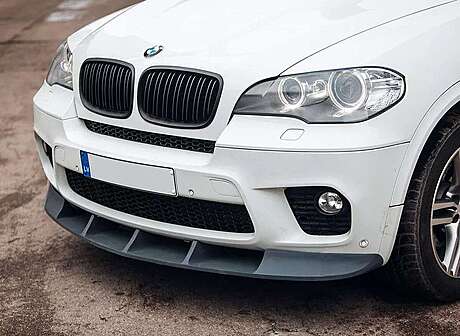 Front Spoiler Splitter for BMW X5 E70 M Sport 2007-2014 GRP