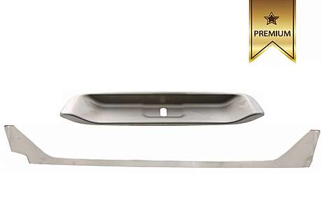 Rear Bumper Protector Sill Plate INNER Foot Plate Aluminum Cover suitable for MERCEDES V-Class W447 (2014+)
