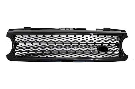 Central Grille suitable for Land Range Rover Vogue III L322 (2006-2009) All Black Autobiography Supercharged Edition