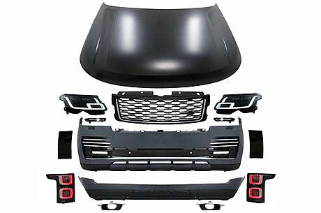 Complete Conversion Body Kit suitable for Land Rover Range Rover IV Vogue SUV L405 (2013-2017) to 2018 Model