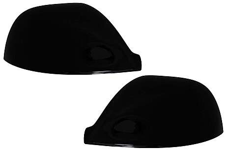 Mirror Covers suitable for VW Amarok (2010-2020) Transporter Multivan T5 Facelift (2010-2015) Transporter T6 (2016-2018) Piano Black 