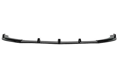 Front Bumper Spoiler Lip Extension suitable for Mercedes E-Class W212 S212 Facelift Sport Line (2013-2016) Piano Black