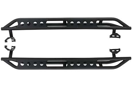 Running Boards Side Steps Nerf Bars suitable for Jeep Wrangler JL (2018-Up) 4 Doors Iron