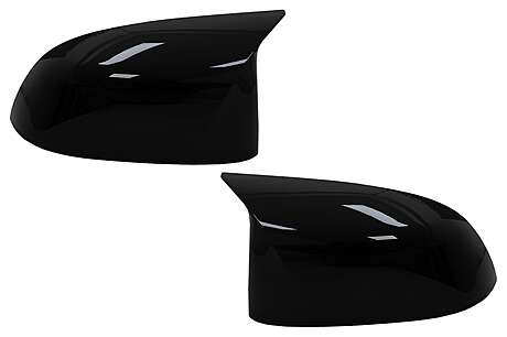 Mirror Covers suitable for BMW X3 G01 X3 G08 X4 G02 X5 G05 X6 G06 X7 G07 (2017-2020) M Sport Design Piano Black 