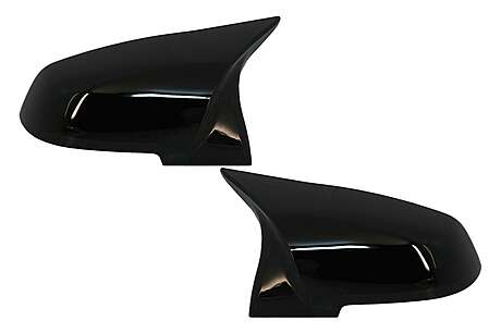 Mirror Covers suitable for BMW 1/2/3/4 Series F20 F21 F22 F23 F30 F31 F32 F33 F36 Glossy Black 