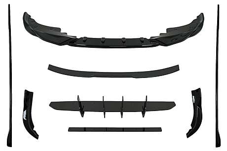 Aero Body Kit Extensions suitable for BMW 4 Series G22 Coupe (2020-Up) M Tech