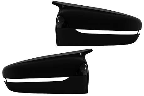 Mirror Covers suitable for BMW 3 Series G20 G21 G28 2017-2022 Piano Black M Sport Design LHD