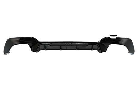 Rear Bumper Valance Diffuser suitable for BMW 3 Series G20 G28 Sedan G21 Touring (2019-up) M340i M Look Carbon Insertion