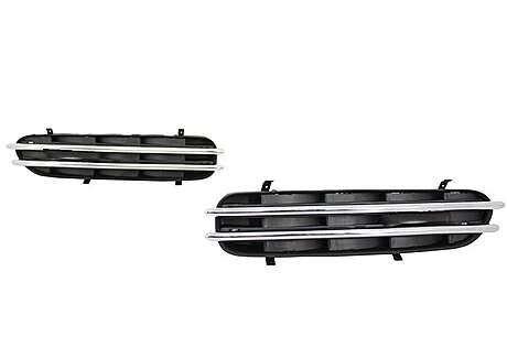 Side Vents Fender Grilles Air Ducts suitable for BMW 5 Series E60 (2003-2011) M5 Design