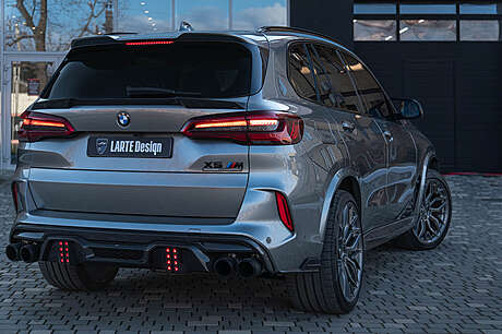Rear Diffuser LARTE Performance X5M-LR-002.01.С BMW X5 M Competition Super SUV F95 2019-2023
