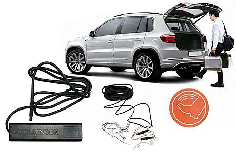Foot Sensor Electric Tailgate Lift Assisting System