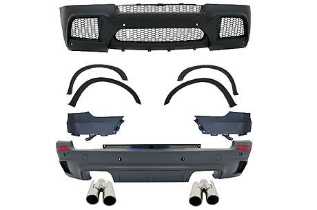 Body Kit with Exhaust Muffler Tips suitable for BMW X5 E70 (2007-2013) X5M M-Design