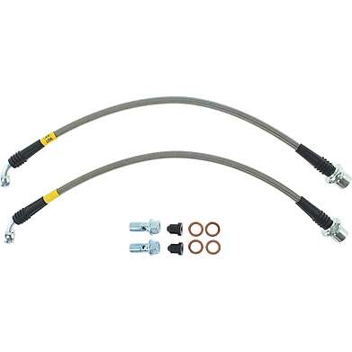 Stoptech 950.44003 Stainless Steel Front Brake Lines For 2006-2016 Lexus IS250 / IS350 / IS F
