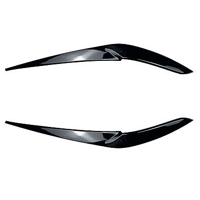 Headlight Eyelids Eyebrow Trim Gloss Black BMW X5 G05 X6 G06 2019-2022 