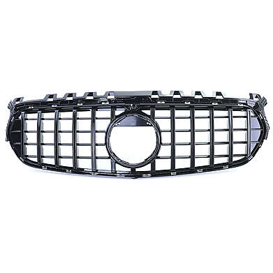 Front Central Grill Black GT Style Mercedes-Benz B Class W247 2019-2023