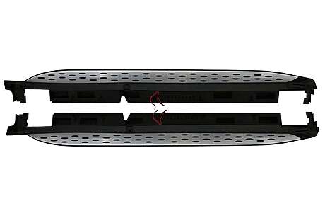 Running Boards suitable for Mercedes GL-Class X166 (2012-2015) GLS-Class Facelift (2016-2018) Side Steps with LED Courtesy Light 