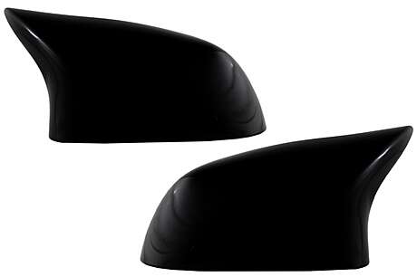 Mirror Covers suitable for BMW X3 F25 X4 F26 X5 F15 X6 F16 (2013-2019) Piano Black M Design