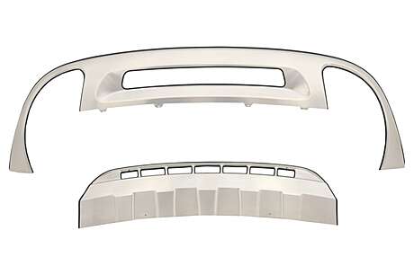 Skid Plates Bumper Off Road suitable for VW Touareg 7P MK2 (2010-2014) Stainless steel