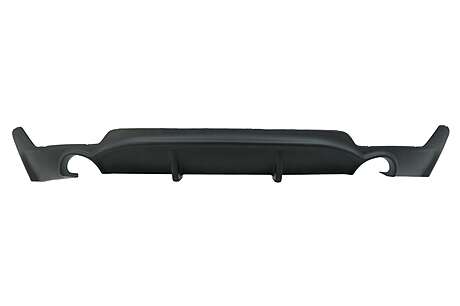 Rear Bumper Diffuser suitable for BMW 4 Series F32 F33 F36 (2013-) Coupe Cabrio M Performance Design Twin Single Outlet