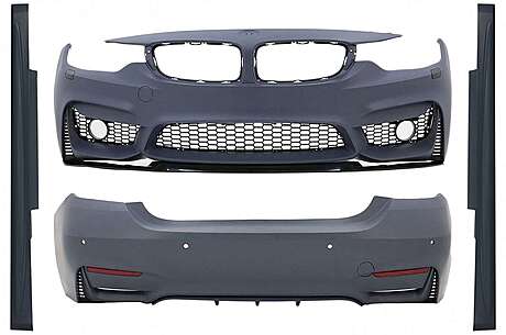 Body Kit suitable for BMW 4 Series F32 F33 (2013-up) M4 Design Coupe Cabrio with Housing for Fog Lights