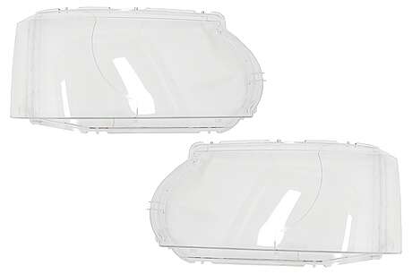Headlights Lens Glasses suitable for Land Range Rover III Vogue L322 (2009-2012) Clear Glass Optics