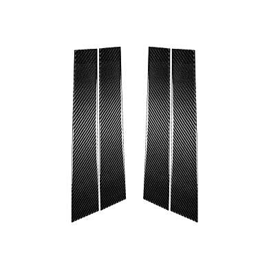 Carbon Fiber B Pillar Panel Posts Door Trim Cover Infiniti FX QX70 2009-2017