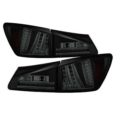 Tail Lights Led Black Spyder Auto 5080790 Lexus IS250/IS350 2006-2009