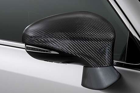 Covers for mirrors carbon fiber Toms for Lexus GS F (original, Japan)