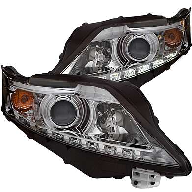 Front Headlights Chrome LED Anzo 111323 for Lexus RX350 2010-2012