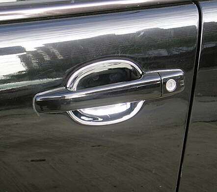 Door handle trims chrome IDFR 1-MB680-14C for Mercedes-Benz SLK-Class R170 1996-2004