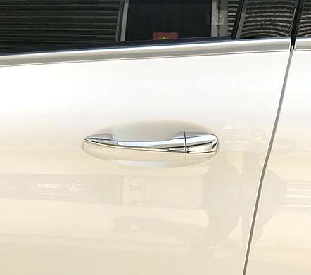 Door handle trims chrome IDFR 1-MB355-07C for Mercedes-Benz C292 GLE Coupe 2015-2019