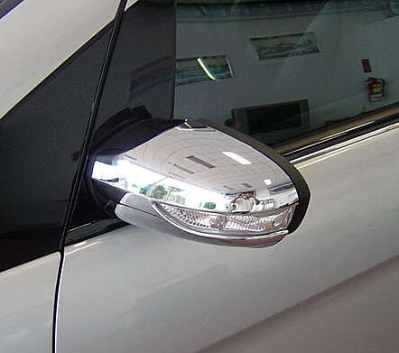 Chrome Mirror Cover IDFR 1-MB002-03C Mercedes Benz W169 A-Class 2004-2011