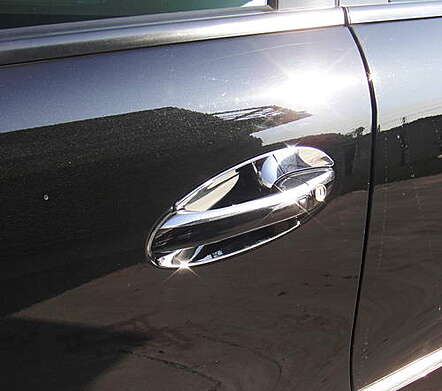 Chrome Doors Bowl Trims IDFR 1-MB002-05C Mercedes Benz W169 A-Class 2004-2011