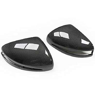 Carbon Fiber Side Mirror Cover Caps For Mercedes Benz GLE GLS G Class W167 X167 W464  