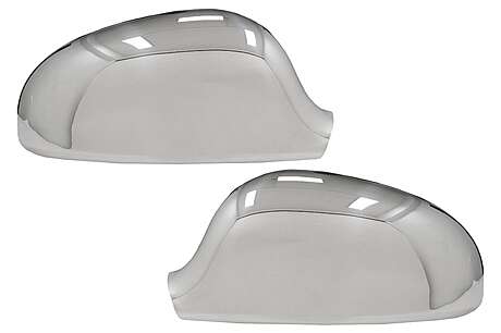 Mirror Covers suitable for VW Golf 5 V (2003-2007) Stainless Steel