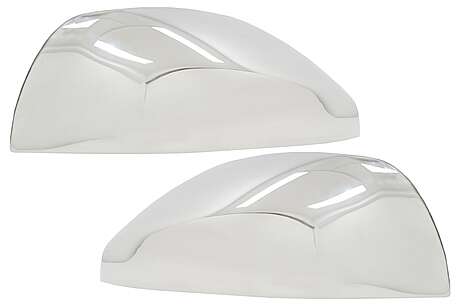 Mirror Covers suitable for Mercedes V-Class W447 (2014-2023) Stainless Steel