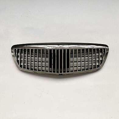 Front Bumper Grille Maybach Style Chrome Mercedes-Benz W221 S-Class 2005-2009