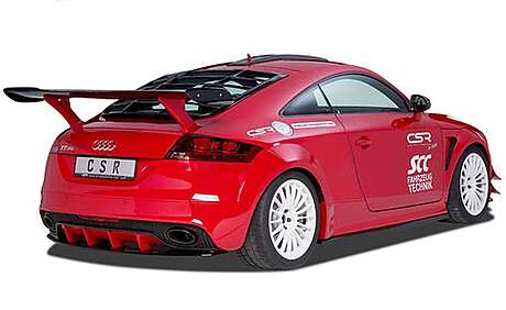 Rear Spoiler Lip CSR-Automotive CSR-HA197 for Audi TT RS 8J 