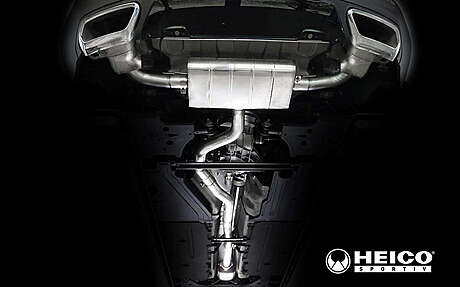 Heico Sportive H2521446 Sport exhaust system with flap control  Volvo XC40 2017-2023 T4 / T5 AWD B4204T14/47