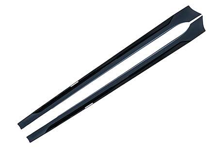 Side Skirts with Add On Moldings suitable for Audi A5 F5 Sportback Facelift (2020-Up) Racing Look