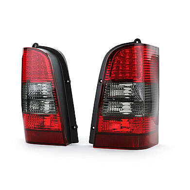 Red Smoked LED Tail Lights Mercedes-Benz W638 Vito 1996-2003