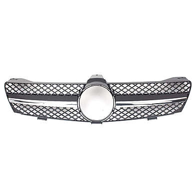Radiator Grille Black Chrome AMG Style Mercedes Benz CLS C219 2004-2008