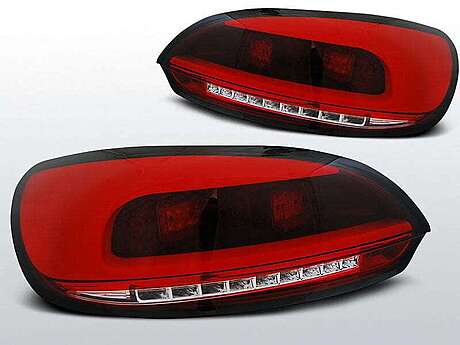 Tail Lights Led Red Volkswagen Scirocco 3 III 2008-2014