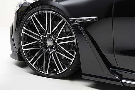 Front fender pads WALD Black Bison for Mercedes S W223 (original, Japan)