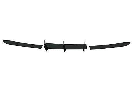 Rear Bumper Extension Diffuser suitable for Mercedes C-Class W204 C204 Limousine Coupe (2007-2014) Piano Black