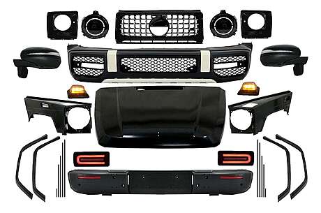 Body Kit 2018 G63 New Style Conversion suitable for Mercedes G-Class W463 (2008-2017)