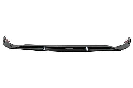 Front Bumper Spoiler Lip suitable for Mercedes A-Class W177 V177 (2018-Up) Piano Black