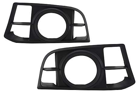 Fog Light Covers suitable for BMW 5 Series F10 F11 NON-LCI LCI (2010-2017) Bumper M-Technik LCI Design