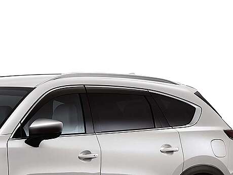 Windshields on windows with chrome molding original for Mazda CX-8 2019-2023
